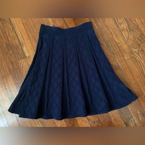 Sandro navy knit skirt sz 2
